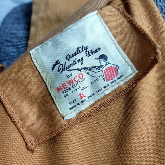 Vintage 80s Newco Hunting Shooting Vest Mens XL Outdoorsman Sportswear Mountain - Picture 7 of 8